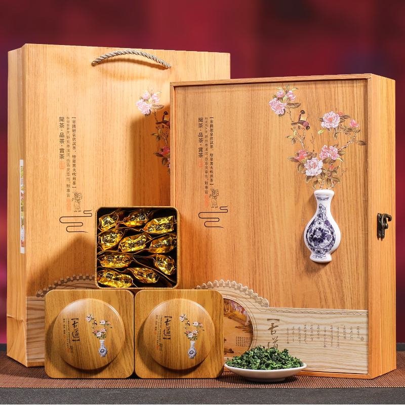 礼品茶叶铁观音(铁观音茶叶礼盒包装图片大全)
